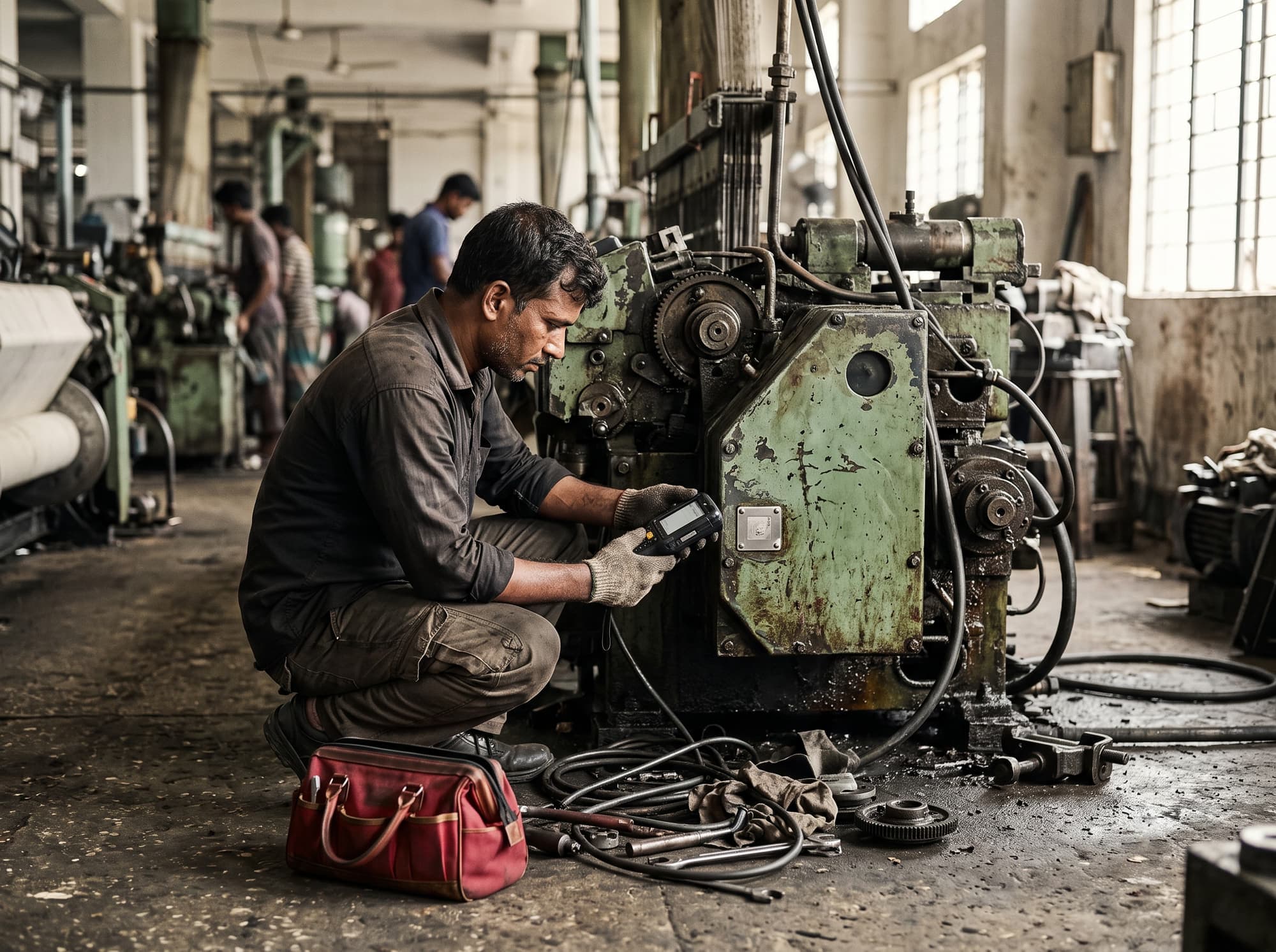 Maintenance Schedule Automation in use at a site in Bangladesh