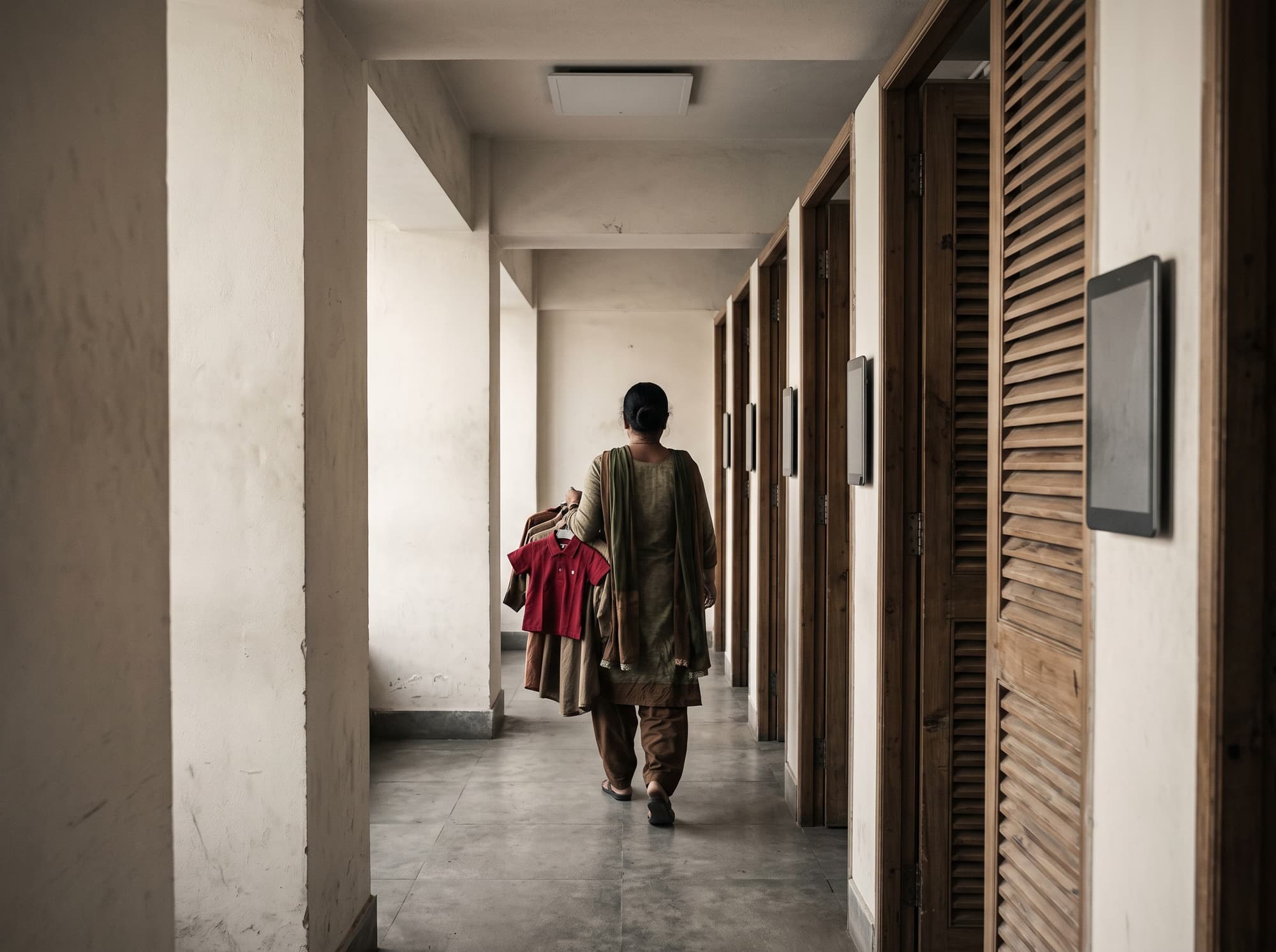 Smart Fitting Rooms in use at a site in Bangladesh
