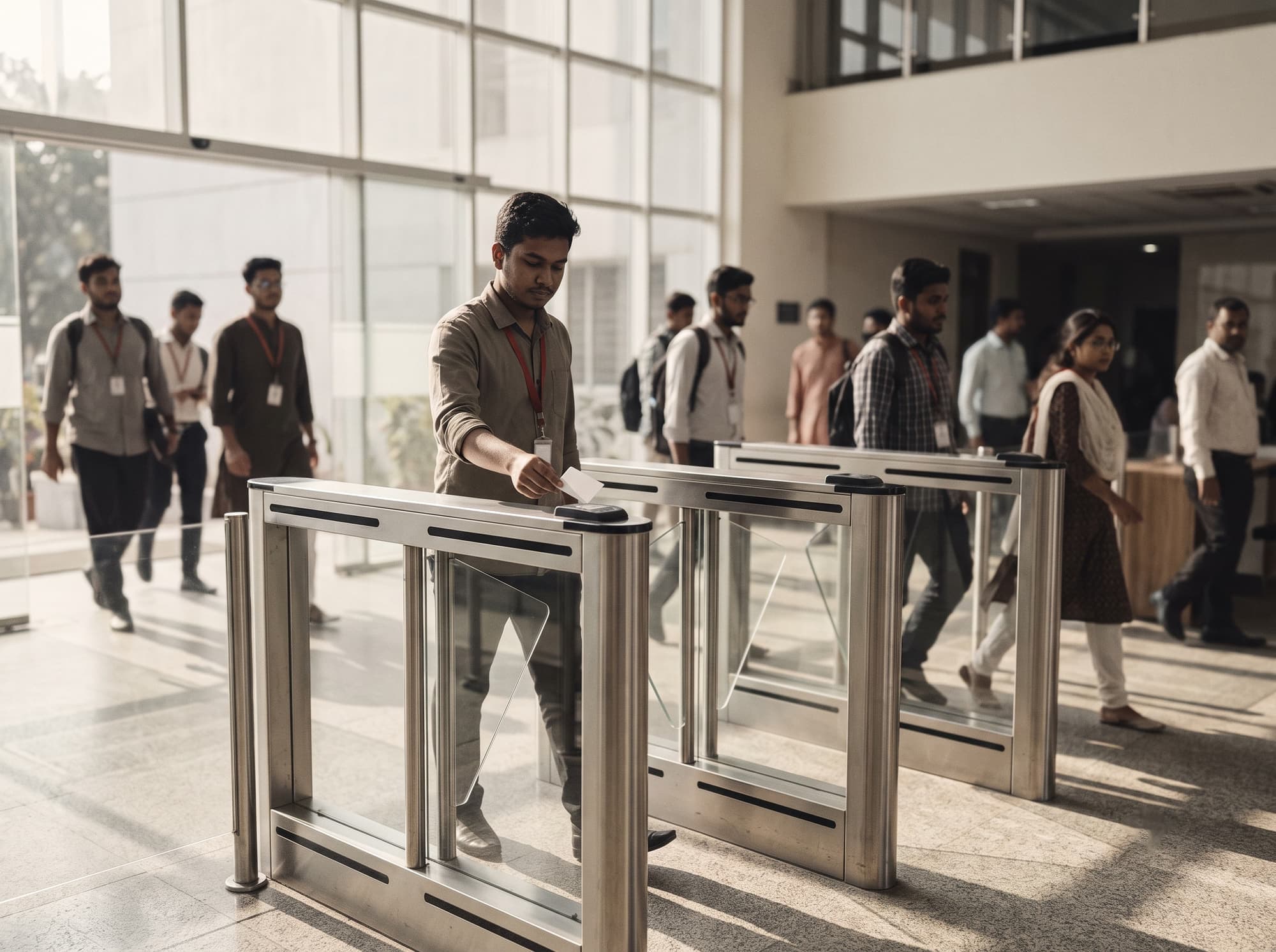 Student & Staff ID and Access Control in use at a site in Bangladesh