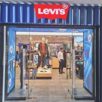 EAS gates installed by RATS BD at Levi's, Banani, Dhaka
