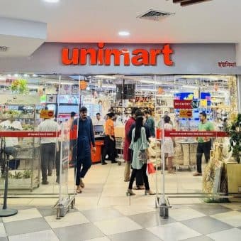 EAS gates installed by RATS BD at Unimart, Gulshan, Dhaka