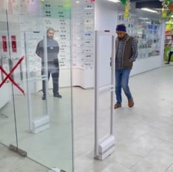 EAS gates installed by RATS BD at Wellbeing, Shantinagar, Dhaka