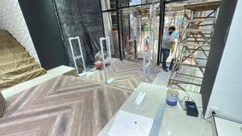 EAS gates installed by RATS BD in a retail store in Bangladesh — unattributed archive frame 90 of 110