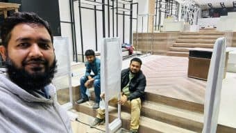 EAS gates installed by RATS BD in a retail store in Bangladesh — unattributed archive frame 92 of 110