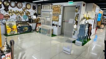 EAS gates installed by RATS BD in a retail store in Bangladesh — unattributed archive frame 104 of 110