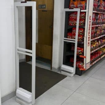 EAS gates installed by RATS BD at Unimart, Gulshan, Dhaka