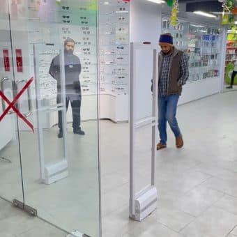 EAS gates installed by RATS BD at Wellbeing, Shantinagar, Dhaka