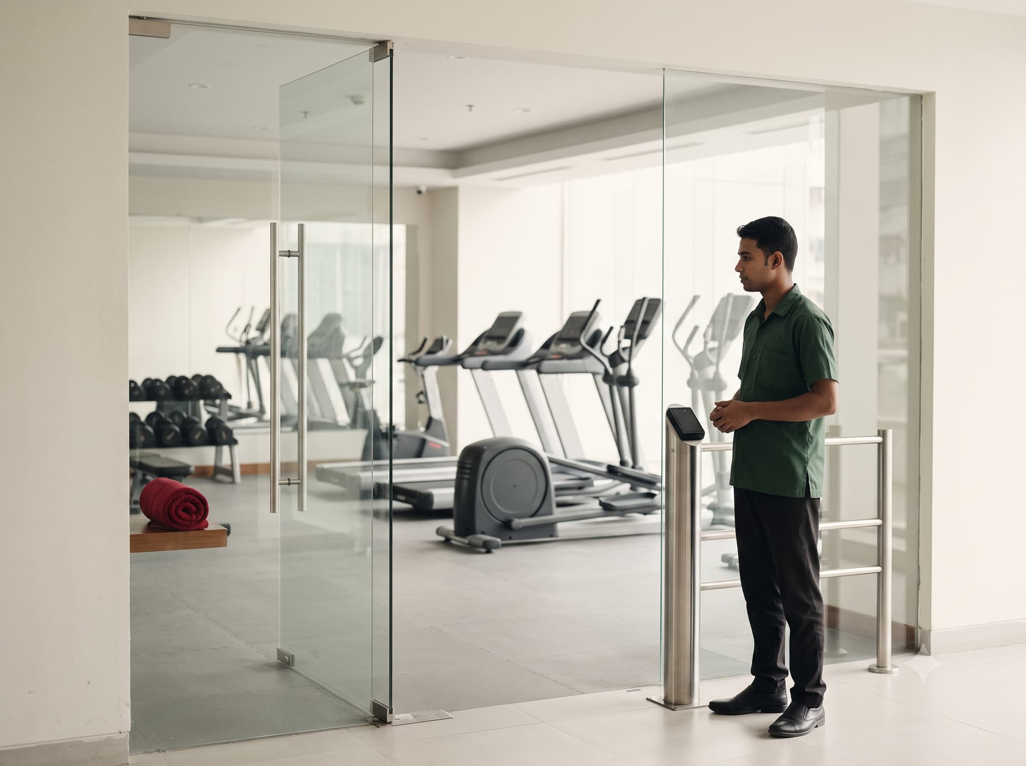 Amenity Access Control & Usage Tracking in use at a site in Bangladesh
