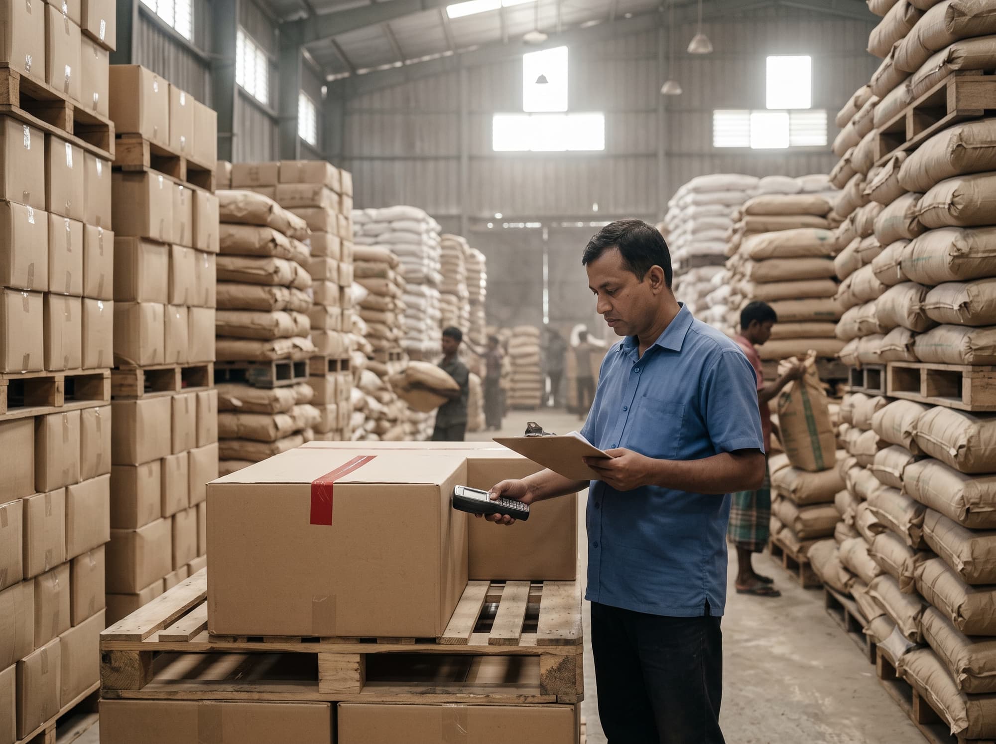 Batch & Lot Tracking for Quality Control in use at a site in Bangladesh