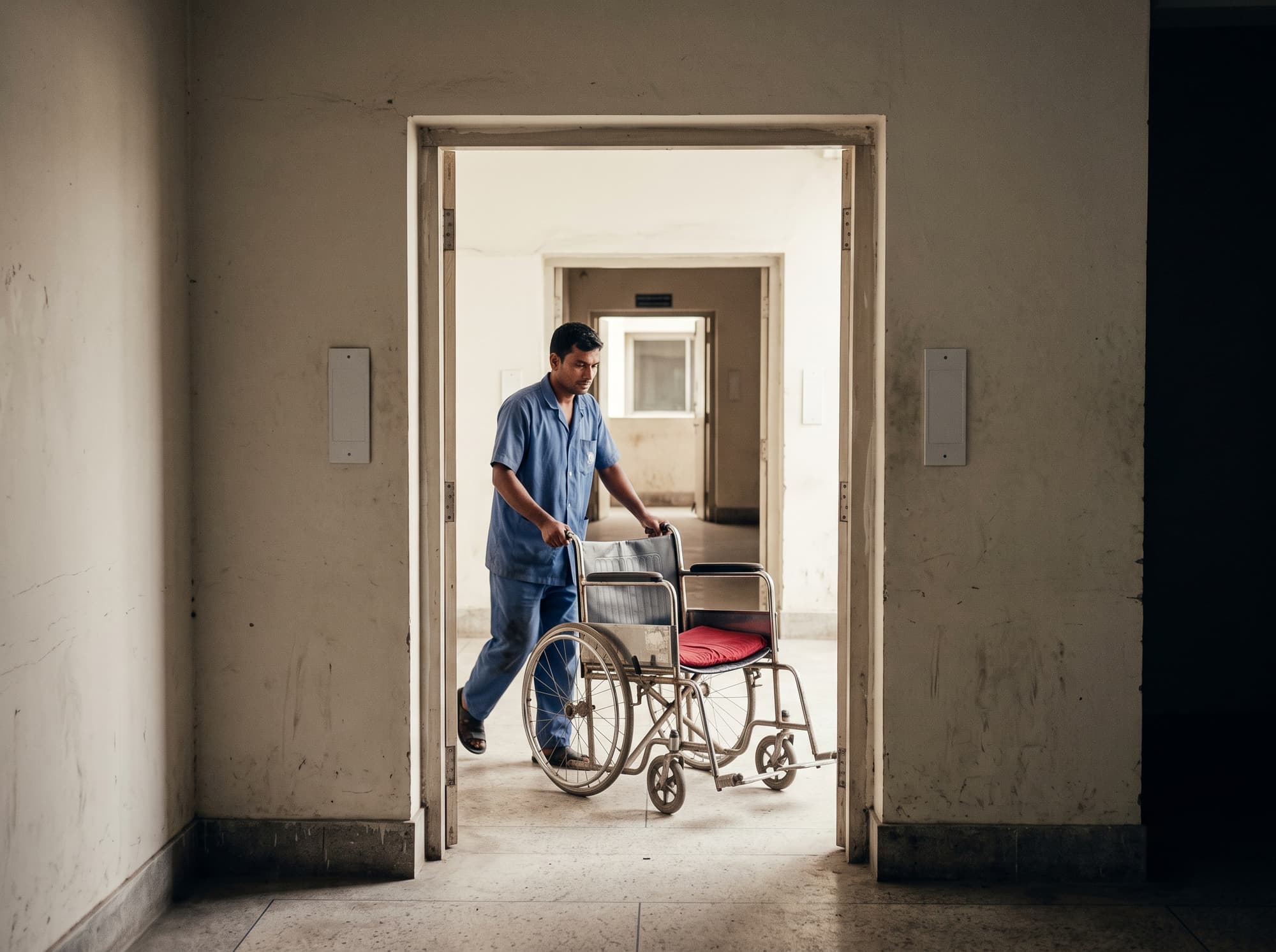 Patient Identification & Tracking in use at a site in Bangladesh