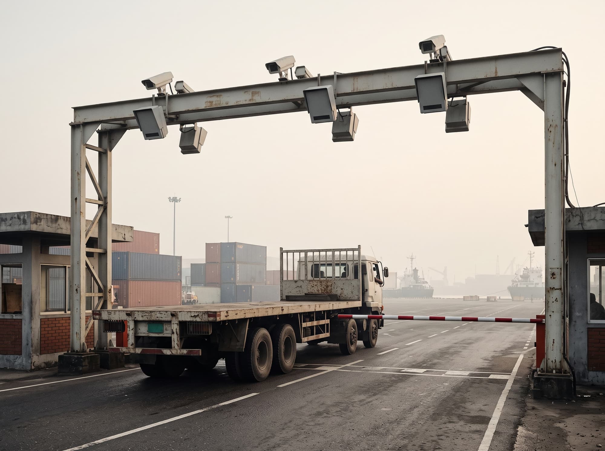 Port & Terminal Automation in use at a site in Bangladesh