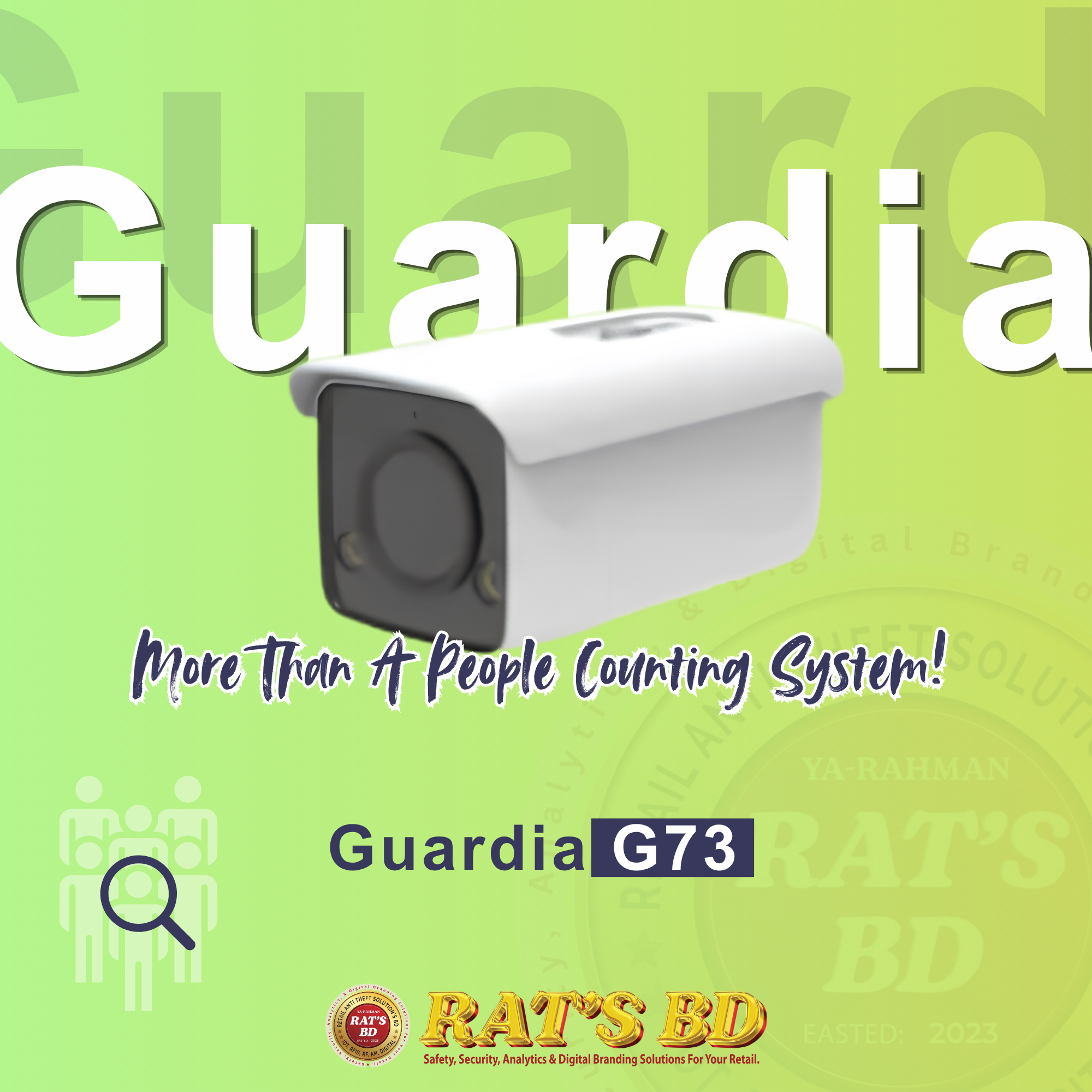 Guardia G73 - People Counting System (Passerby)