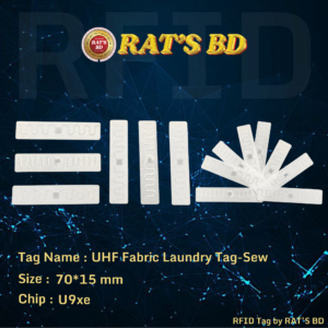 UHF Fabric Laundry Tag-Sew